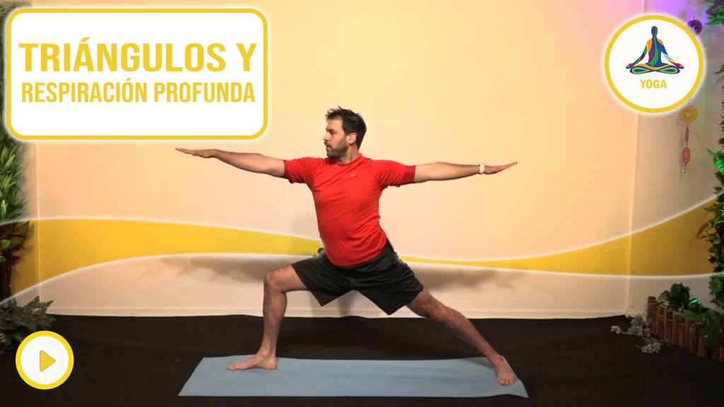 Triángulos y respiración profunda