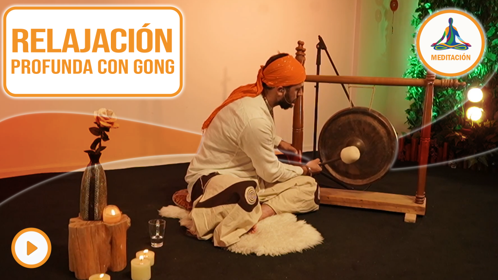 Relajación profunda con gong