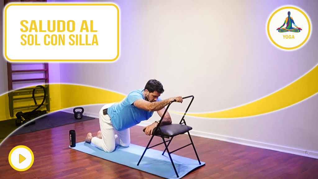 Saludo al Sol con Silla