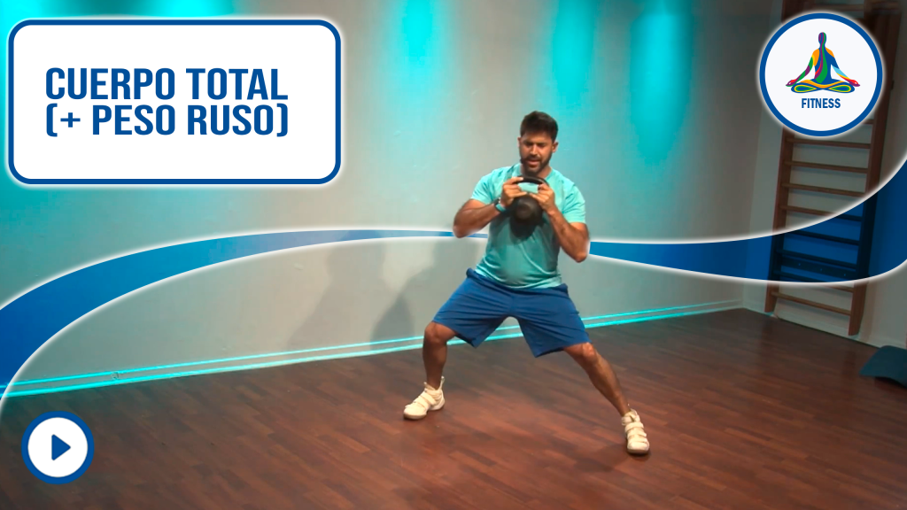 Cuerpo total con peso ruso