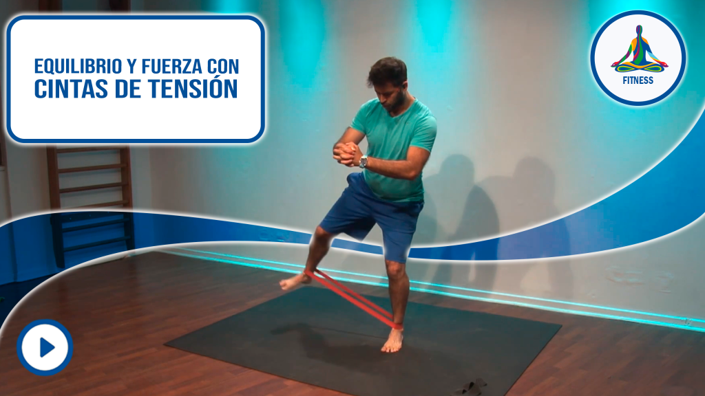 Equilibrio y fuerza con cintas de tensión
