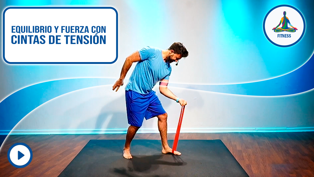 Equilibrio y fuerza con cintas de tensión