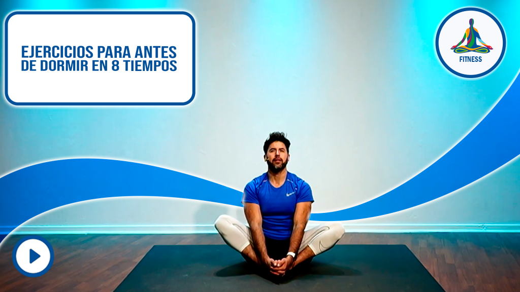 Ejercicios para antes de ir a dormir en 8 tiempos