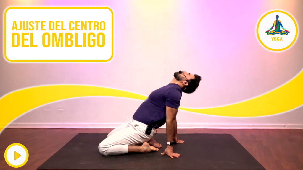 Ajusta el centro del ombligo