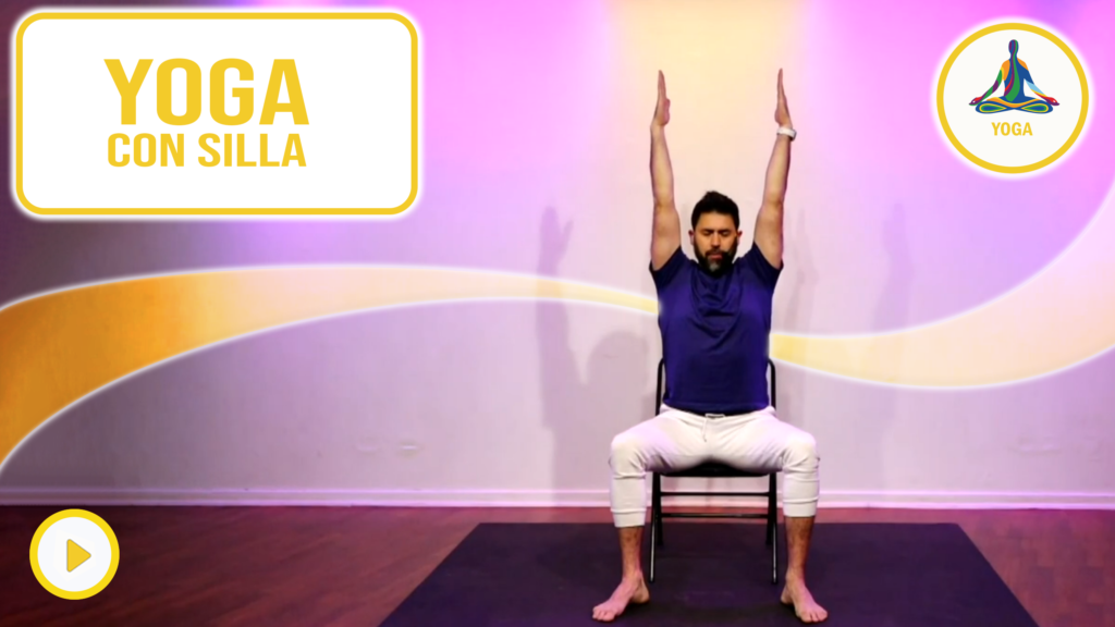 Clase de Yoga de Sillas